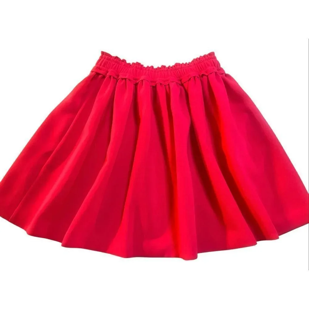 Kate Spade short skirt reddish orange sz Small